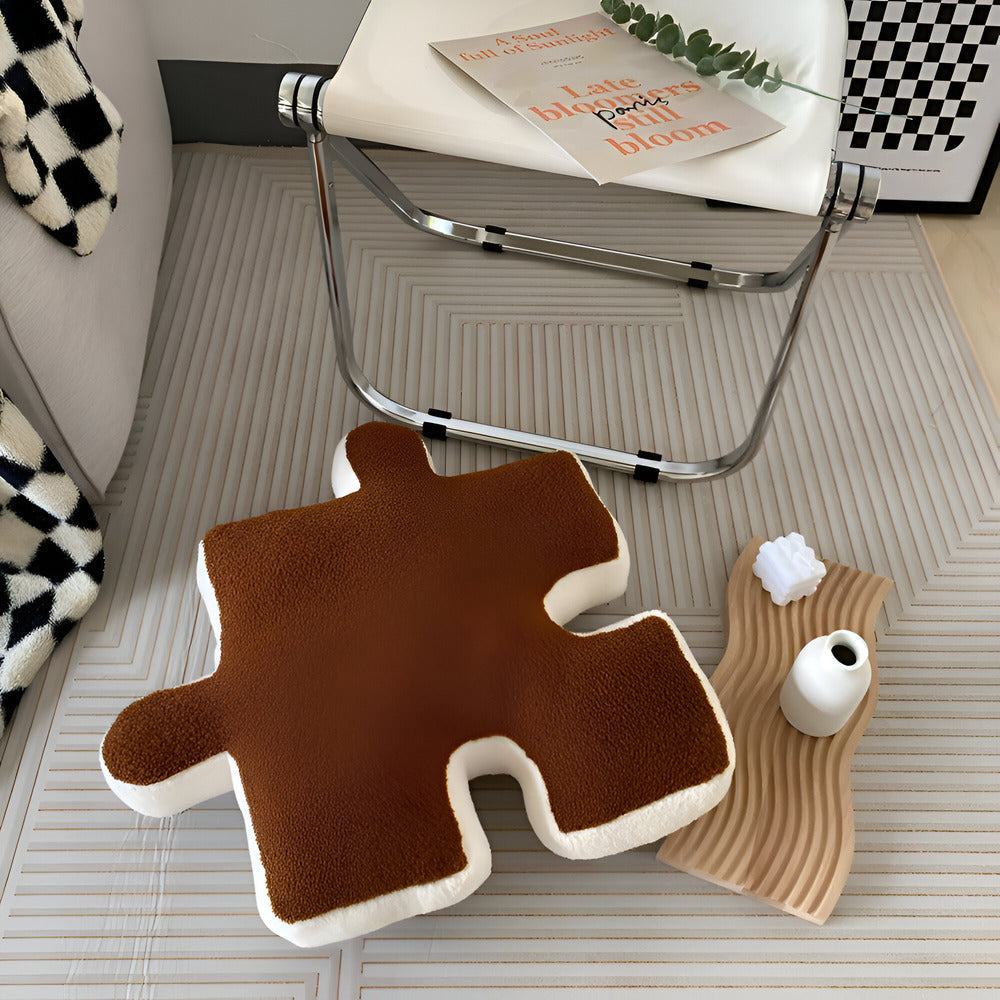 Colorful 3D Puzzle Cushion