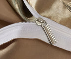 SILKLOFT – Elegantes Satin-Jacquard-Bettwäscheset