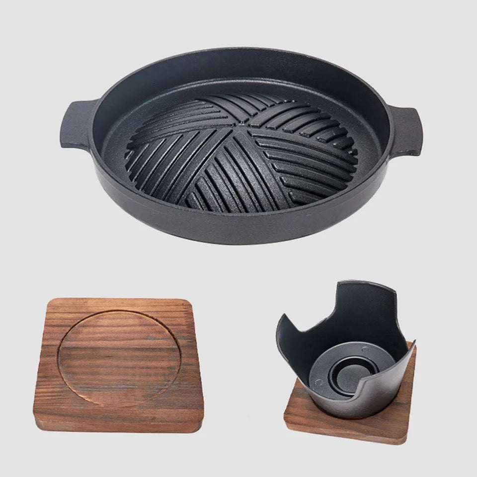 GrillMaster Pro - Stilvoller tragbarer Grill für den Außenbereich
