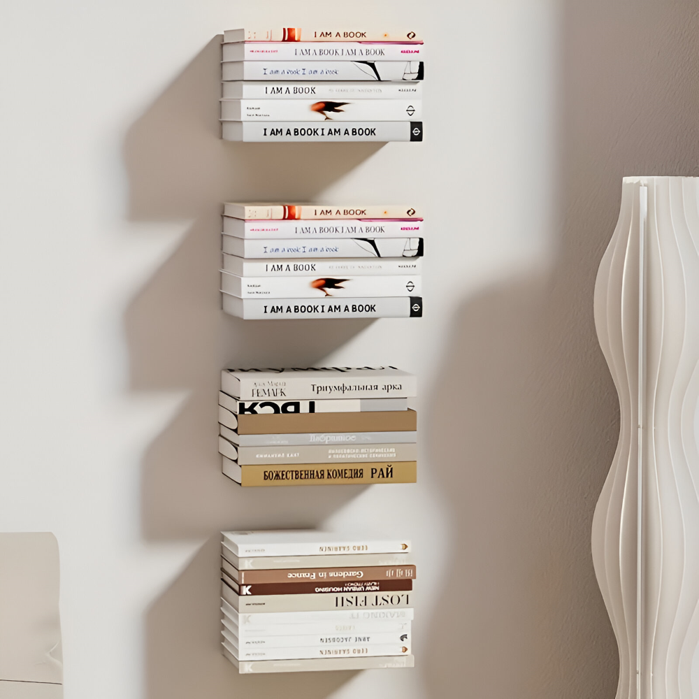 Invisible Floating Bookshelf