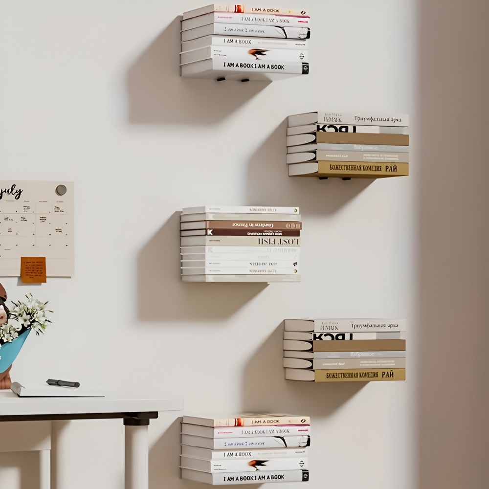 Invisible Floating Bookshelf