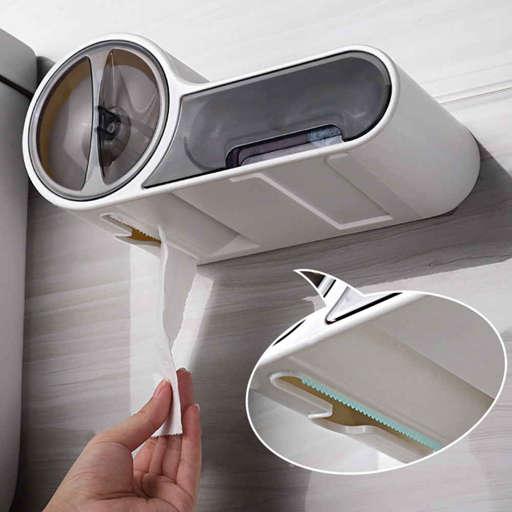 DroogHoud Selbstklebender Toilettenpapierhalter