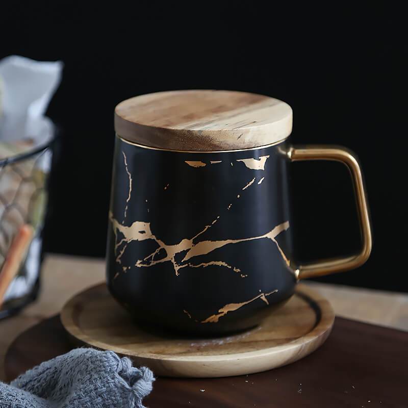 Kintsugi Nordic Ceramic Tall Mug