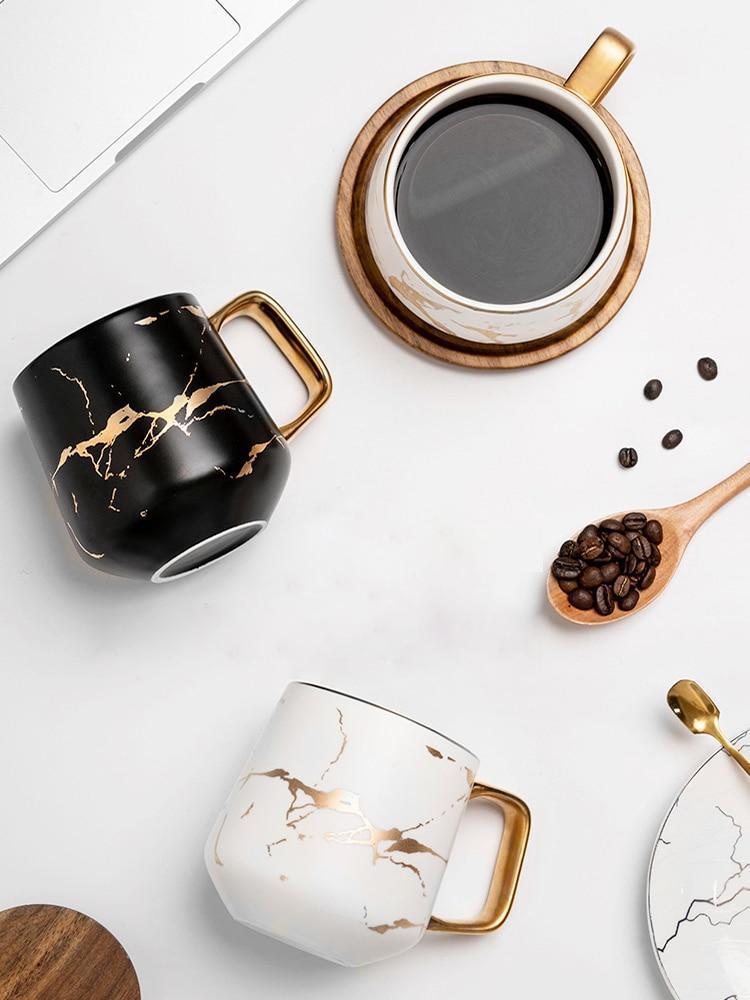 Kintsugi Nordic Ceramic Tall Mug