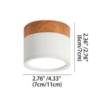 Deckenleuchte Aluminium Mini-Zylinder 7,1 cm x 6,1 cm