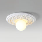 Acryl-Deckenleuchte 35 cm Beige
