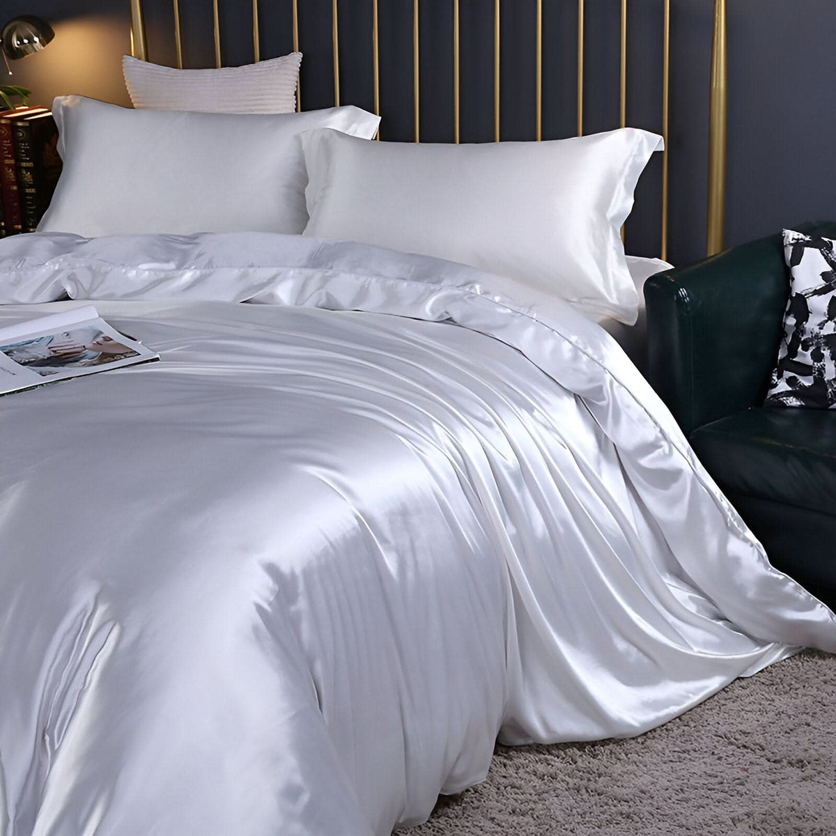 SERENISOFT - Premium Mulberry Silk Bedding Set
