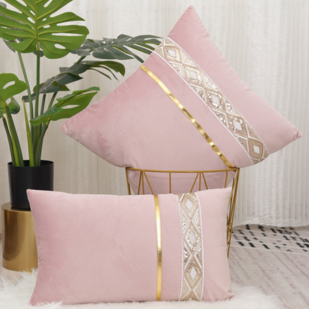Luxe Stripe Cushion Cover