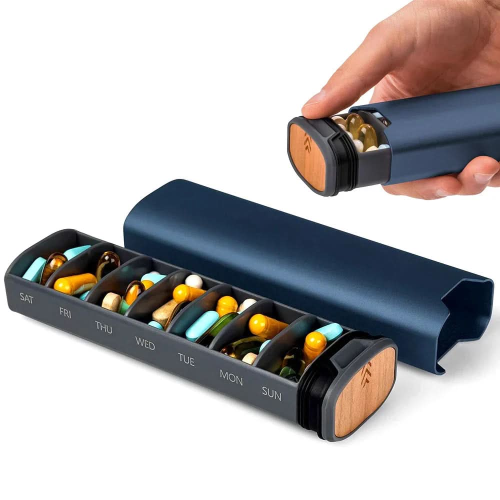 Spill-proof 7-Day Pill Organizer