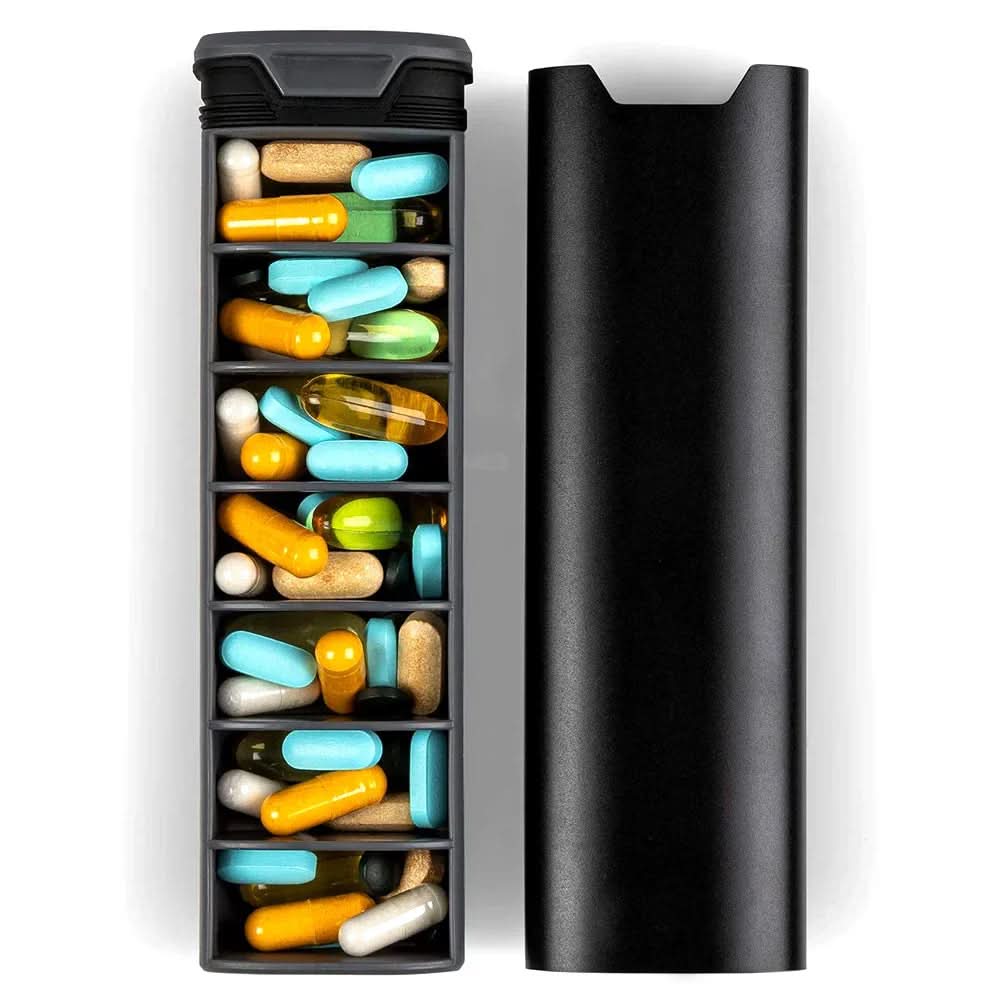 Spill-proof 7-Day Pill Organizer