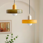 Bunte Pendelleuchte im Bauhaus-Stil - StiloGlas