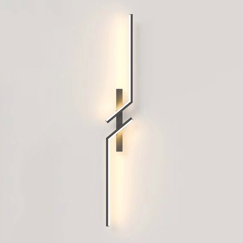 LED-Wandleuchte mit Streifendesign