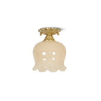 Ceiling Light Resin Brass 5.9 in Indoor Warm Lighting | Kalsten