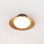 LED-Deckenleuchte aus Metall, 9,8 Zoll x 5,1 Zoll