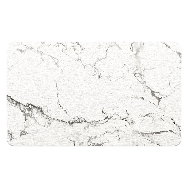Marble Design Bath Mat