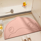 Playful Cartoon Bath Mat