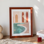 Elegant Artistic Framed Movie Poster