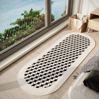 Geometric Patterned Runner Rug