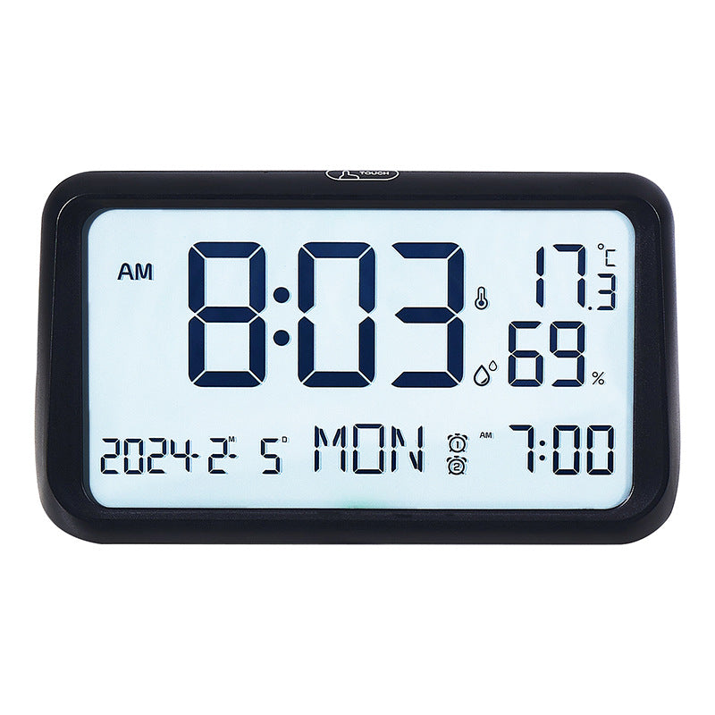 Digital Weather Alarm Clock with Hygrometer and Thermometer
