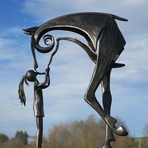 Abstrakte Skulptur