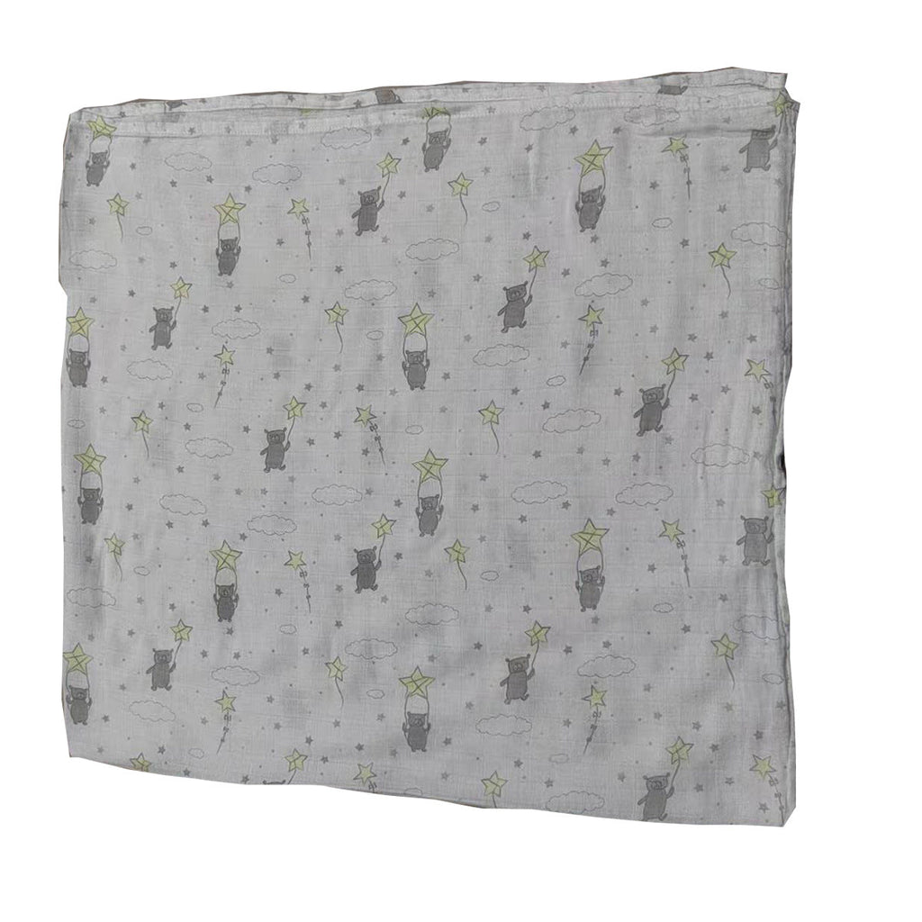 Soft Cotton Muslin Swaddle Blanket