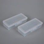 Kompakte transparente Aufbewahrungsbox