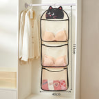 Hanging Bra and Sock Organizer