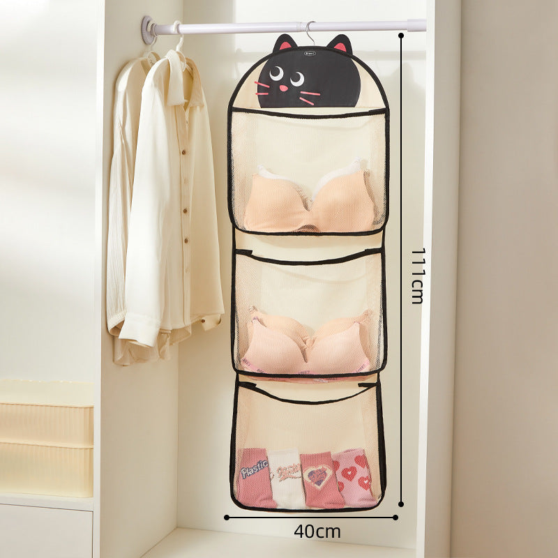 Hanging Bra and Sock Organizer