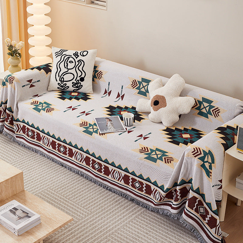 Gemütliche Sofa-Wohndecke mit Cartoon-Motiv