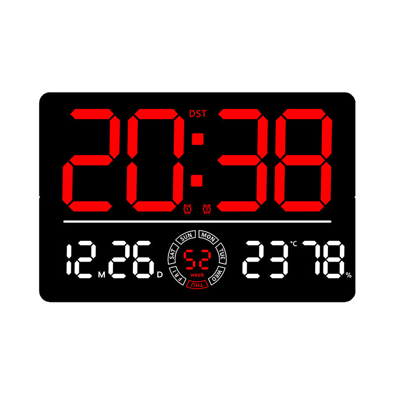 Digital Multifunction Alarm Clock with Hygrometer and Temperature Display