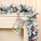 Decorative Holiday Gnome Stocking