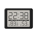 Digital Thermo-Hygrometer Clock