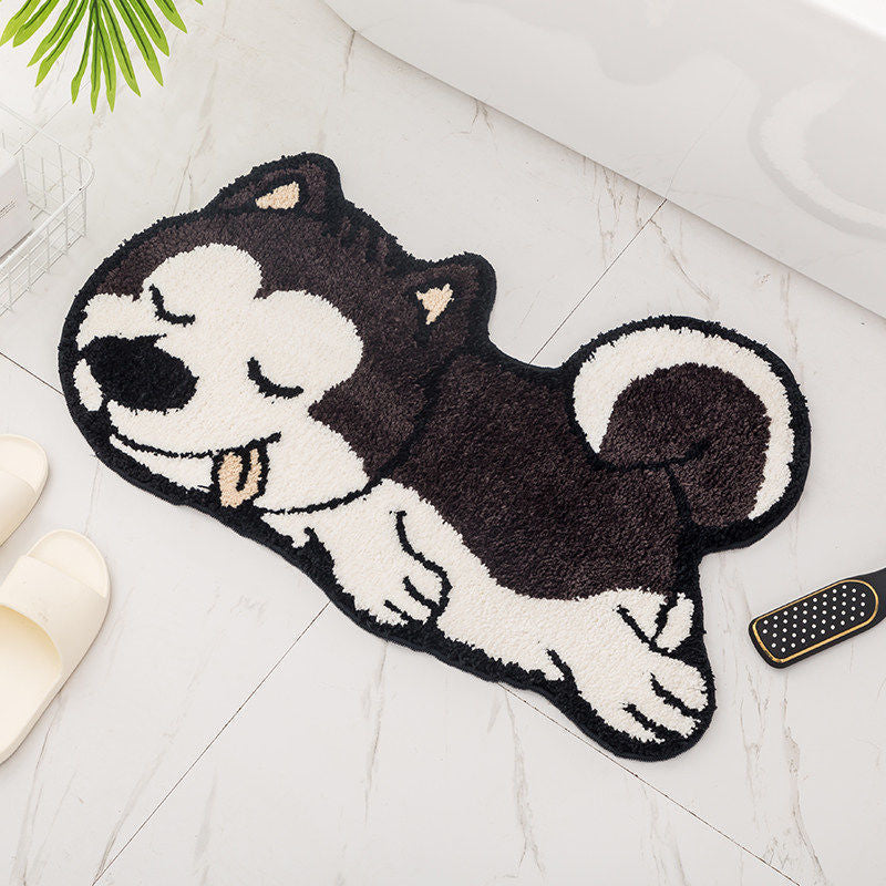 Cartoon Cat Shaped Bath Mat