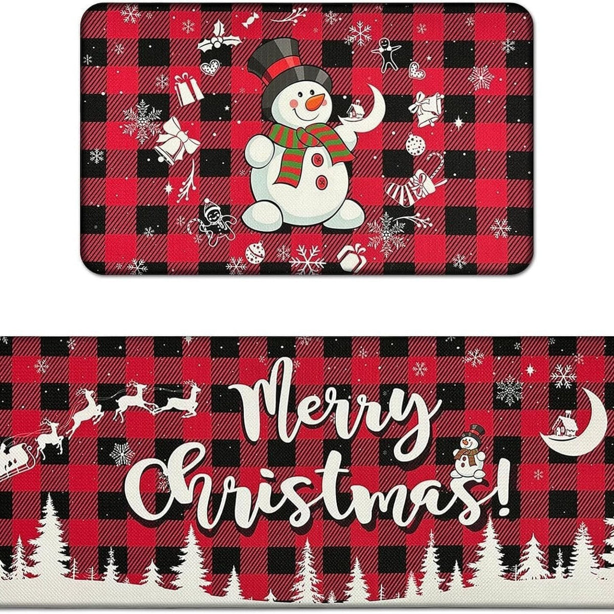 Festive Welcome Door Mat