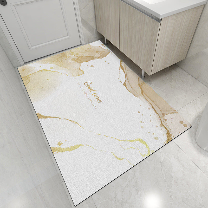 Badvorleger mit abstraktem Design