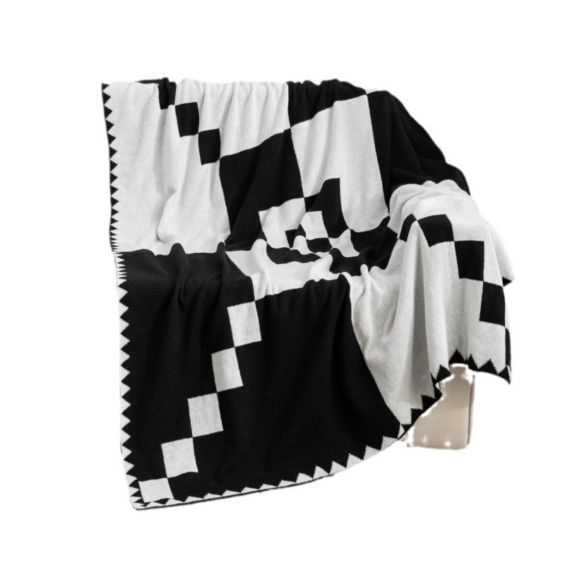 Dekorative gemusterte Tagesdecke