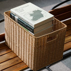 Rectangular Woven Storage Bin