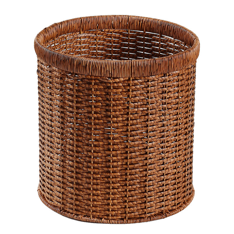 Handwoven Natural Material Storage Container