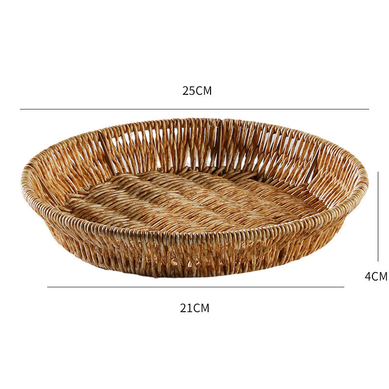 Handcrafted Woven Bread Basket