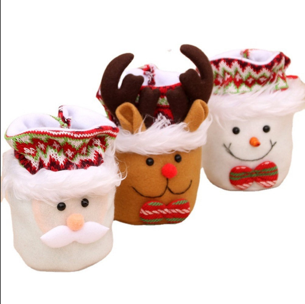 Decorative Santa-Themed Figurine