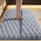 Plush Bubble Shower Mat
