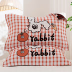 Pillowcase with Dinosaur Motif