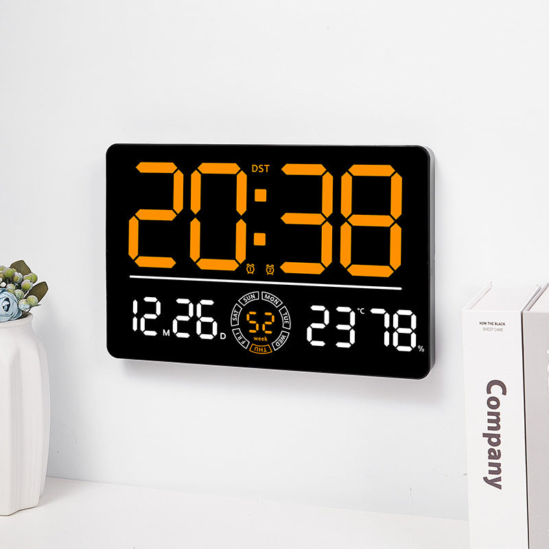 Digital Multifunction Alarm Clock with Hygrometer and Temperature Display