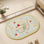 Decorative Kitty Pattern Floor Mat