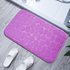 Plush Textured Bath Mat