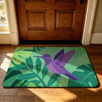 Tropical-Themed Decorative Doormat