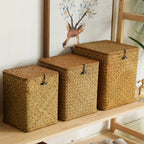 Square Woven Storage Chest