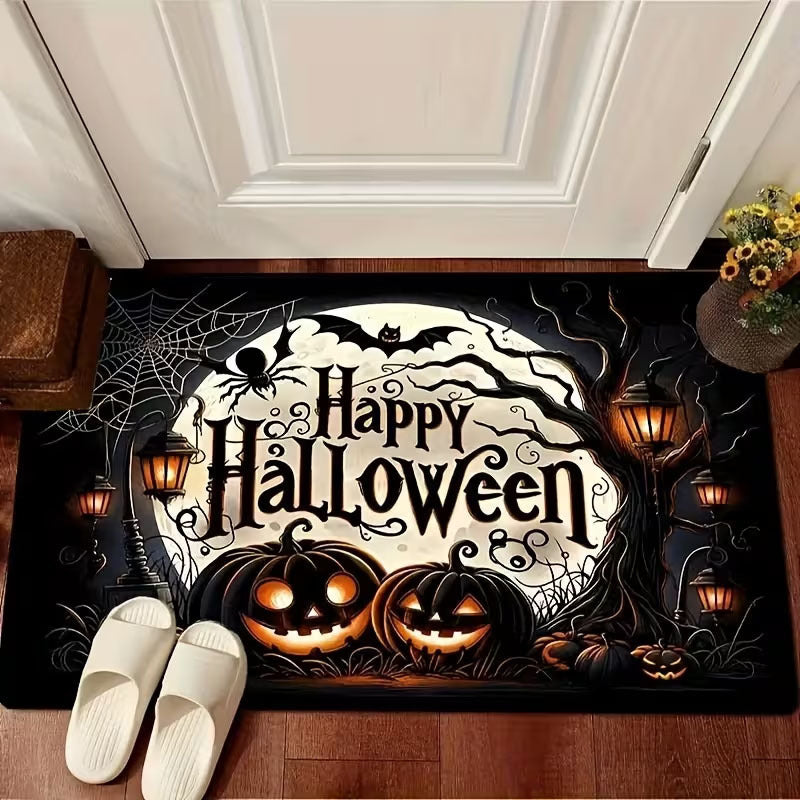 Horror-Themed Welcome Mat
