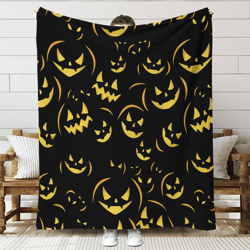 Halloween-Plüschdecke