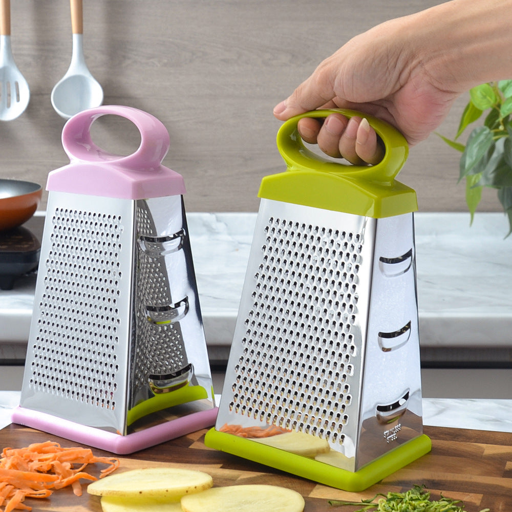 Ergonomischer Käse- und Gemüsehobel aus Edelstahl